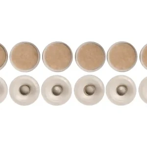 PODKŁADKI PLASTIKOWO FILCOWE NA KOŁEK 22MM 12SZT. Rabat