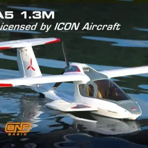 Wielozadaniowy model na wodę i pas - ICON A5 - 1330mm - BNF Basic - e-Flite #5 Tylko dziś