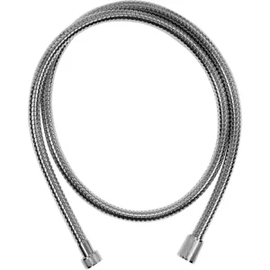 WĄŻ PRYSZNICOWY 1.5M WZMOCNIONY PODWÓJNY SPLOT CHROMOWANY Nowość