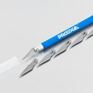 Darmowa dostawa Proedge - Nóż #4 Grip Soft Handle (niebieski) + 5 ostrzy #11 #31