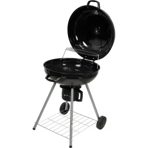 GRILL OGRODOWY WĘGLOWY OKRĄGŁY Z POKRYWĄ, ŚREDNICA 54 CM Bezpieczne zakupy