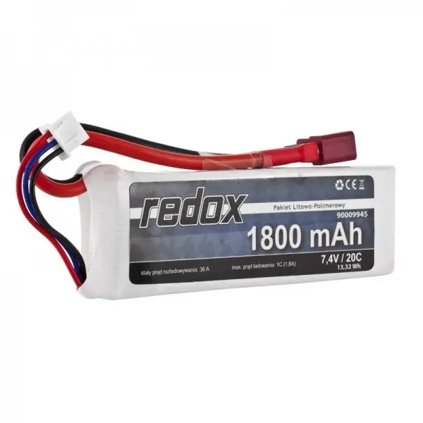 Redox 1800 mAh 7,4V 20C Zamów teraz