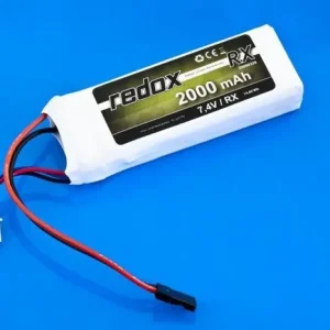 Redox 2000 mAh 7,4V - Pakiet LiPo RX/TX Tylko dziś