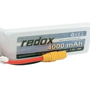 Redox 4000 mAh 7,4V 20C -pakiet LiPo Szybka wysyłka