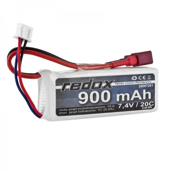 Redox 900mAh 7,4V 20C Bestseller