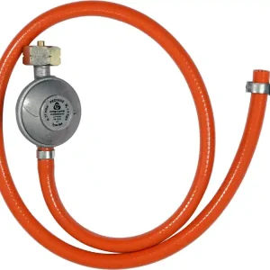 Ostatnia szansa REDUKTOR GAZOWY Z WĘŻEM 1,0M DO PODŁĄCZENIA BUTLI GAZOWEJ Z GRILLEM, KUCHENKĄ, PIECYKIEM ITP.