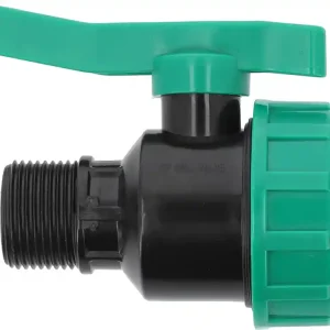 ZAWÓR KULOWY 1" X 1" PP, FEMALE/MALE Popularny