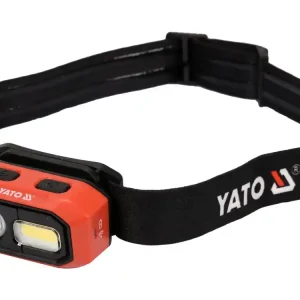 Tylko dziś LATARKA CZOŁOWA 480LM AKU, CZUJNIK RUCHU, LI-ION 3,7V 1400MAH, IP54, PŁYNNA REGULACJA ŚWIATŁA