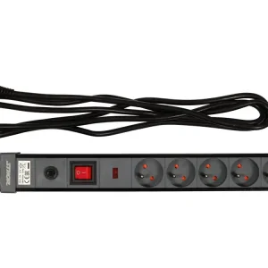 Cena promocyjna PRZEDŁUŻACZ LISTWA ZASILAJĄCA Z OCHRONĄ PRZECIWPRZEPIĘCIOWĄ I PRZECIĄŻENIOWĄ 5 GNIAZD Z UZIEMIENIEM WYŁĄCZNIK 3M 1,5MM2