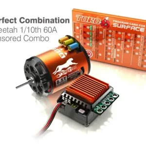 Zestaw napędowy SkyRC Cheetah1/10 +regulator ESC 60A +silnik 10.5T Cena promocyjna