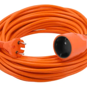 PRZEDŁUŻACZ 20M POMARAŃCZOWY 2X1,5MM² Bestseller