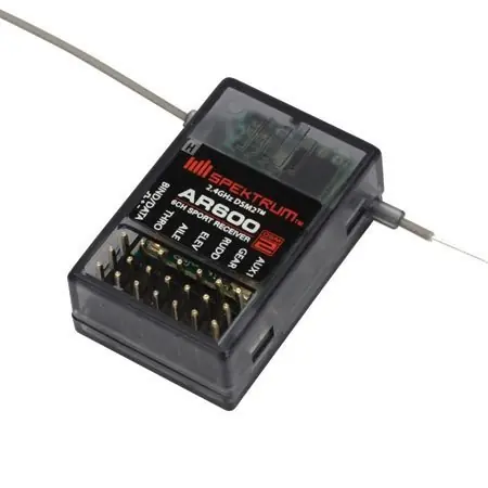 Popularny Spektrum DSM2 - odbiornik 6CH Micro AR600