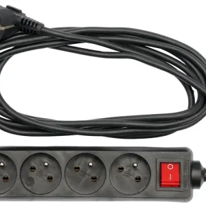 PRZEDŁUŻACZ ELEKTRYCZNY 4 GNIAZDA 3M Z WYŁ. Sprawdź teraz