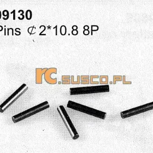 Pins 2*10,8 8P Wybór klientów