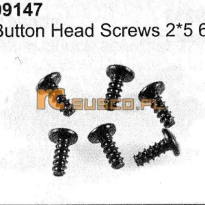 Button head screws 2*5 6P Bezpieczne zakupy