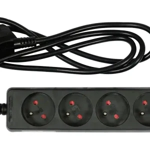 PRZEDŁUŻACZ ELEKTRYCZNY 4 GNIAZDA 1,5M Ograniczona ilość
