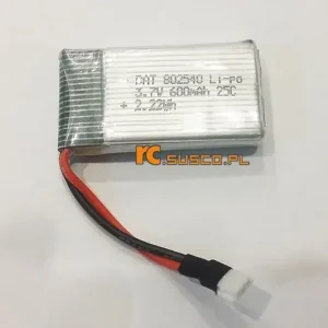 Akumulator li-po 3,7V 600mAh Syma X5C X5SC Darmowy zwrot