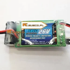 Układ SBEC 5A 5V /6V input (8-26v) for Lipo UBEC Zasilanie odbiornika Ostatnie sztuki