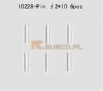Wysoka jakość Pin 6pcs10*∮2