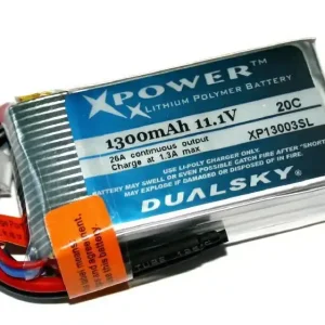Akumulator Li-po Dualsky 1300 mAh 20C 3S1P 11.1V Nie przegap