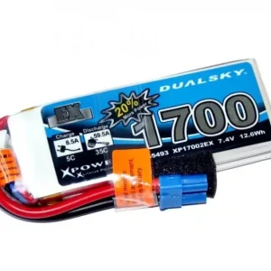 Wyprzedaż Akumulator Li-Po Dualsky 1700 mAh 35C/5C 7.4V