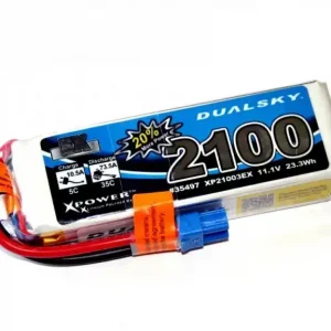 Akumulator Dualsky Li-Po 2100 mAh 35C/5C 11.1V Darmowa dostawa
