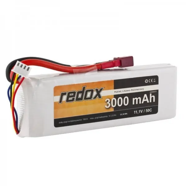 Zniżka Redox 3000 mAh 11,1V 50C