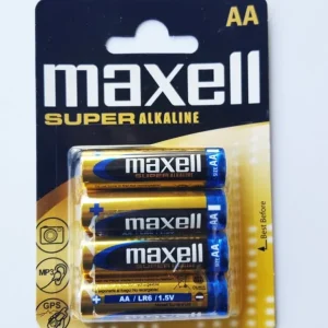 Bateria alkaliczna MAXELL SUPER ALKALINE 1,5V AA LR6 4szt. Premium