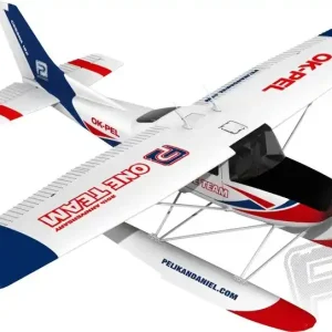 Wyjątkowa oferta Samolot Cessna 182 1200 mm EPP z pływakami - Pelikan RTF 2,4 GHZ