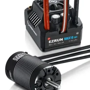 Bezpieczne zakupy Zestaw regulator Hobbywing Ezrun Max10 SCT 120A + silnik3660SL 4000 kV
