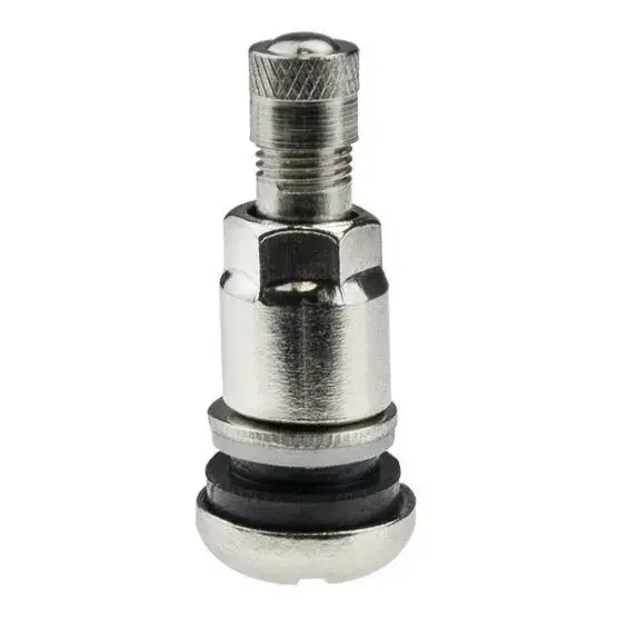 Zawór do felg chromowany x1 series (skręcany, metalowy ms525al) - 1 szt Wysoka jakość