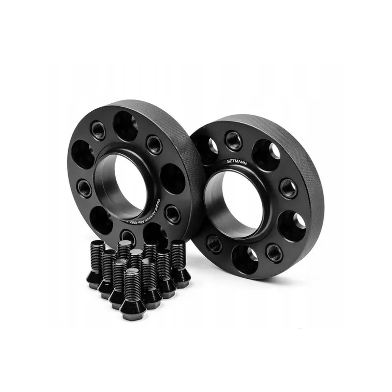 Wysoka jakość Dystanse 30mm 5x112 57.1 Fut M14x1.5 Czarne