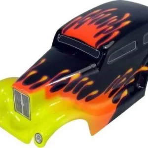 Nowość Karoseria z płomieniami Hot Rod 1:10 - 88046