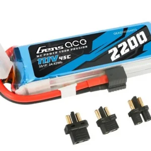 Hit cenowy Akumulator 2200mAh 11.1V 45C Gens Ace EC3/XT60/T-dean