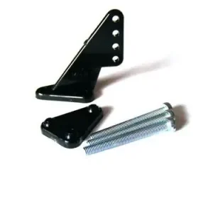 Dźwignia steru mała krótka 1,0mm, Czarna, 2 zest. Dostępne od ręki