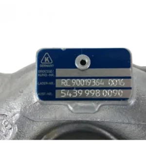 Turbo Renault Kangoo 1.5 dCi 103 KM 8200905276 8200678809 54399700046 54399700090 54399980090 Ograniczona ilość