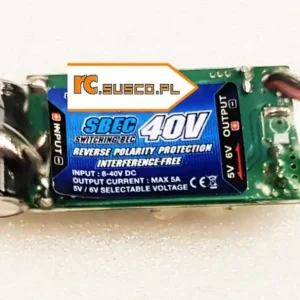 Układ SBEC 5-6V 5A (wejście 8-40v) UBEC for Lipo Zasilanie odbiornika Taniej