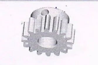 16T Metal Gear (1 Piece) Do wyczerpania zapasów