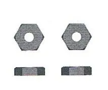 Wheel Hub 4pcs - 10444 Popularny