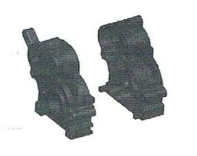 Wybór klientów Gearbox Housing Set 2pcs- 10435