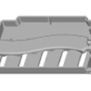 Popularny Battery Holder w/Cover - 18028