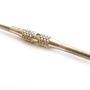 Popularny Radełkowana aluminiowa śruba rzymska M2,5 x 80mm, 2szt