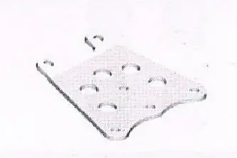 Bezpieczne zakupy Front locating plate(1P)