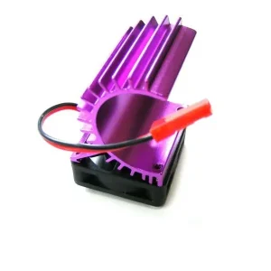 Radiator z wentylatorem do silników klasy 380-400 - fioletowy Zniżka