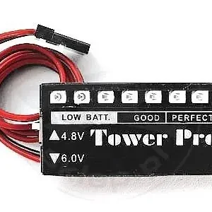 Wybór klientów Wskaźnik napięcia w odbiorniku 4.8 - 6.0V