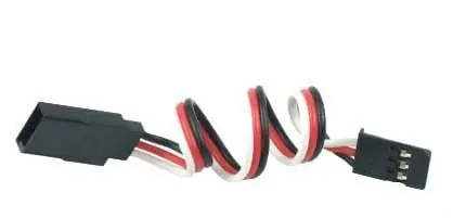 Łatwy zwrot Przedłużacz serwa Futaba 90cm 26AWG prosty