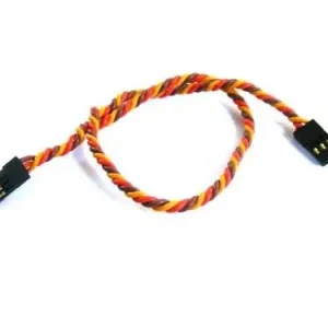 Nowy Przedłużacz serwa JR 30cm 22AWG skręcony - męski