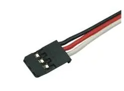 Do wyczerpania zapasów Przewód serwa z wtyczką Futaba 30cm 26AWG prosty