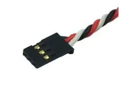 Nie przegap Przewód serwa z wtyczką Futaba 30cm 26AWG skręcony