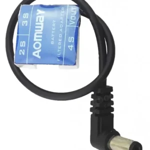 Adapter akumulatora 2S 3S 4S do DC Jack 5.5mm z filtrem Nowy